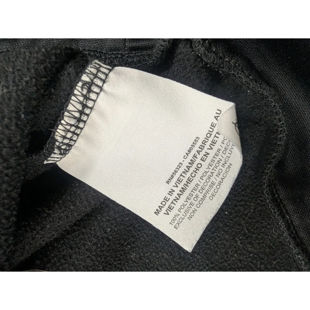 Nike Air Jordan Dri-FIT Center Logo Air Fleece Pullover Hoodie Slim Fit XL Black